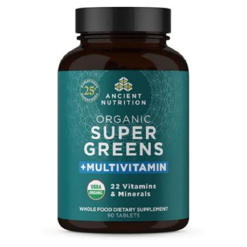ANCIENT NUTRITION Super Greens + Multivitamin Tablet