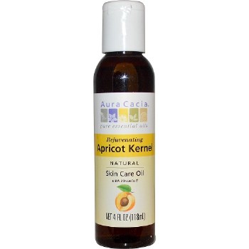 AURA CACIA Apricot Kernel Oil, 4 oz