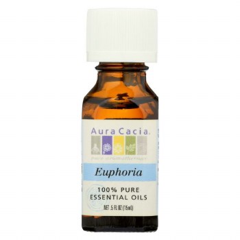AURA CACIA Euphoria Pure Essential Oil, 0.5 oz