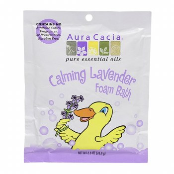 AURA CACIA Calming Lavender Foam Bath, 2.5 oz