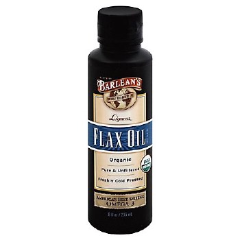 BARLEAN'S Organic Flax Oil, 8 oz