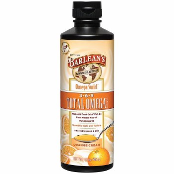BARLEAN'S 3-6-9 Total Omega Orange Cream, 16 oz