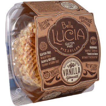 BELLA LUCIA Pizzelles, Vanilla Waffle Cookies