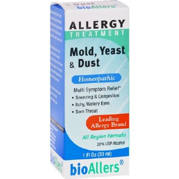 BIOALLERS Mold, Yeast &amp; Dust, 1 fl oz