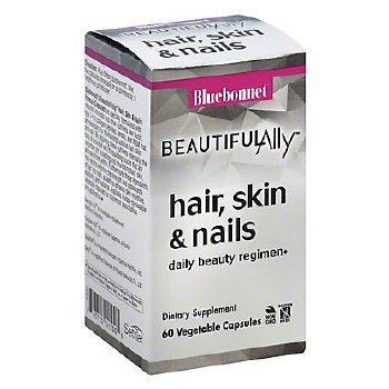 BLUEBONNET Hair, Skin &amp; Nails, 60 capsules