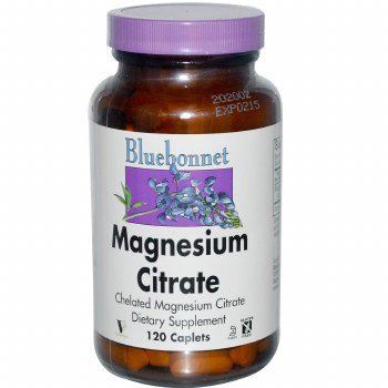 BLUEBONNET Magnesium Citrate, 60 caplets