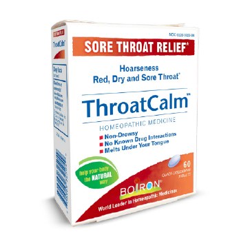 BOIRON Throat Calm, 60 tablets