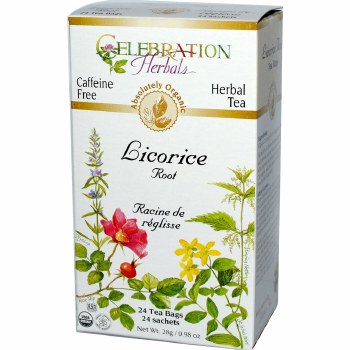 CELEBRATION HERBALS Licorice Tea, 24 bags