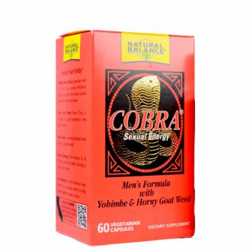 NATURAL BALANCE Cobra Sexual Energy, Men's Formula, 60 capsules
