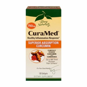 TERRY NATURALLY CuraMed® Superior Absorption Curcumin, 750 mg, 120 Softgels