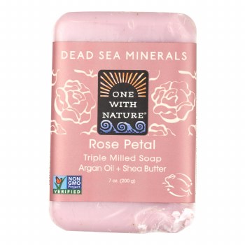 DEAD SEA MINERALS Rose Petal, Argan Oil &amp; Shea Butter