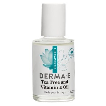 DERMA E Teatree and Vitamin E Oil, 1 oz