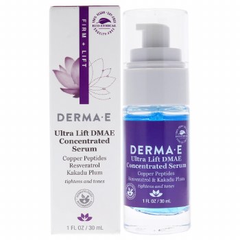 DERMA E  Ultra Lift Dmae Concentrated Serum, 1 oz
