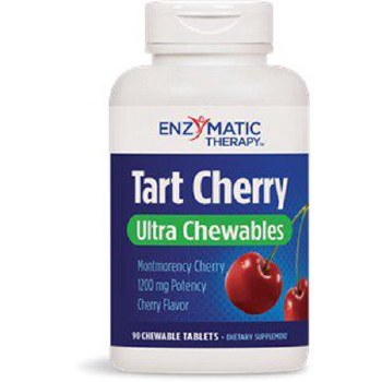 ENZYMATIC THERAPY Tart Cherry Chewable 1200mg, 90 tablets