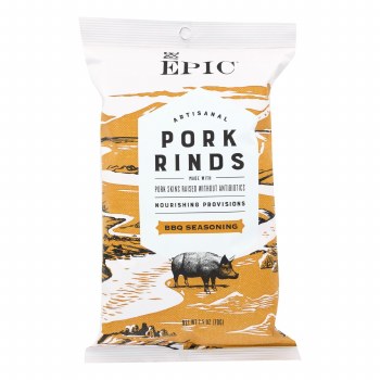 EPIC Pork Rinds, BBQ Seasoning, 2.5 oz