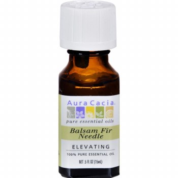 AURA CACIA Balsam Fir Needle Pure Essential Oil, 0.5 oz