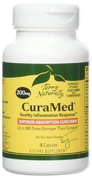 TERRY NATURALLY CuraMed® Healthy Inflammation Response, 200 mg, 60 Capsules