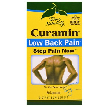 TERRY NATURALLY Curamin® Low Back Pain, 60 Capsules