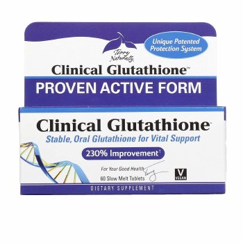 TERRY NATURALLY Clinical Glutatione, 60 Slow MeltTablets