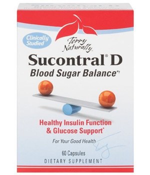 TERRY NATURALLY Sucontral® D Blood Sugar Balance, 60 Capsules