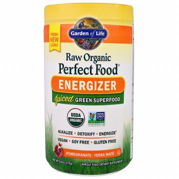 GARDEN OF LIFE Raw Organic Perfect Food Energizer, 9.8 oz