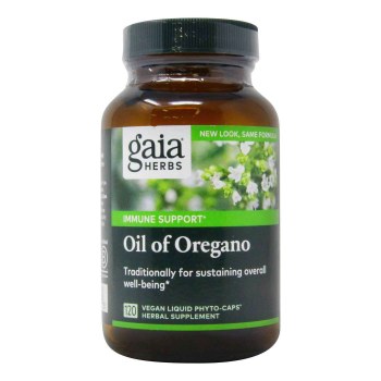 GAIA Oil of Oregano, 60 Vegan Liquid Phyto-Caps