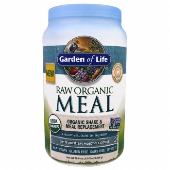 GARDEN OF LIFE RAW Organic Meal Lightly Sweet, 36.6 oz