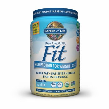GARDEN OF LIFE RAW Organic Fit High Protein for Weight Loss Vanilla, 2 lbs