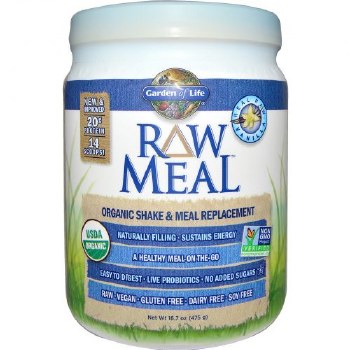 GARDEN OF LIFE Raw Organic Meal Vanilla, 17.1 oz