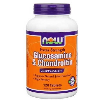 NOW Glucosamine &amp; Chrondroitin, 120 capsules