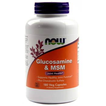 NOW Glucosamine &amp; MSM 180 capsules