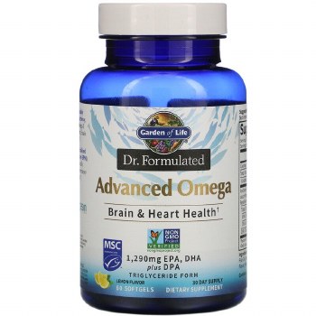 GARDEN OF LIFE Dr. Formulated Advanced Omega,180 Softgels