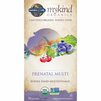 GARDEN OF LIFE Mykind Organics Prenatal Multi, 90 Vegan Tablets