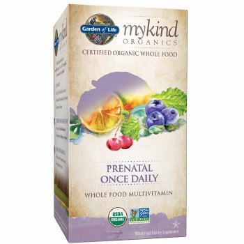GARDEN OF LIFE Mykind Organics Prenatal Once Daily, 90 Vegan Tablets