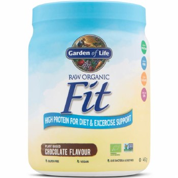 GARDEN OF LIFE RAW Organic Fit High Protein for Weight Loss Chocolate, 16.3 oz