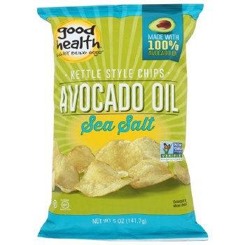 GOOD HEALTH Avocado Oil Potato Chips, Sea Salt, 5 oz