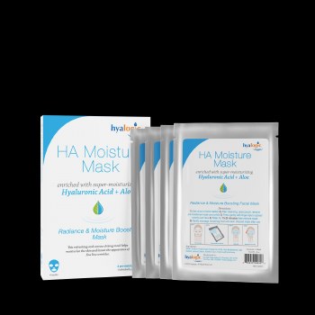 HYALOGIC Hyaluronic Acid + Aloe Moisture Mask, 1 mask