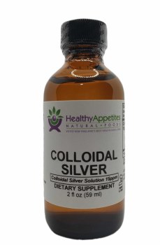 HEALTHY APPETITES Colloidal Silver 2 oz