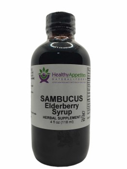 HEALTHY APPETITES Elderberry Syrup 4 oz