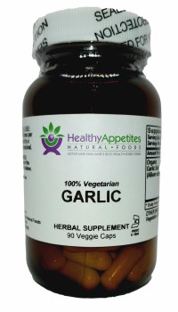 HEALTHY APPETITES Garlic 90 vegetarian capsules