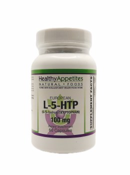 HEALTHY APPETITES L-5-HTP, 100mg, 60 Capsules