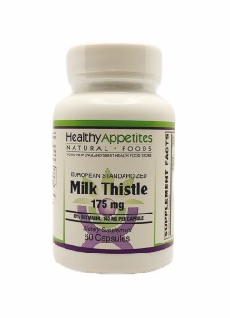 HEALTHY APPETITES Milk Thistle, 175mg, 60 Capsules