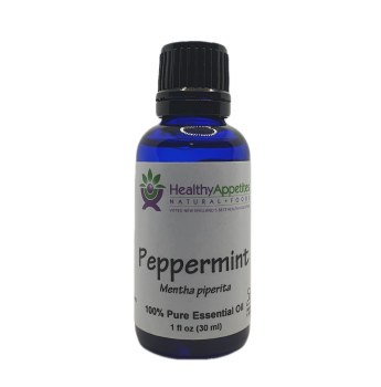 HEALTHY APPETITES Peppermint Essential Oil, 1 oz