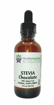 HEALTHY APPETITES Stevia Chocolate 2 oz
