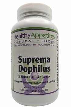 HEALTHY APPETITES Suprema Dophilus 5 Billion Probiotic, 240 Capsules