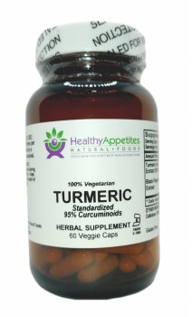HEALTHY APPETITES Tumeric 60 capsules