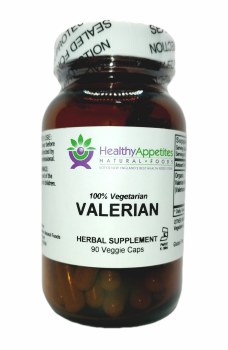 HEALTHY APPETITES Valerian 90 vegetarian capsules