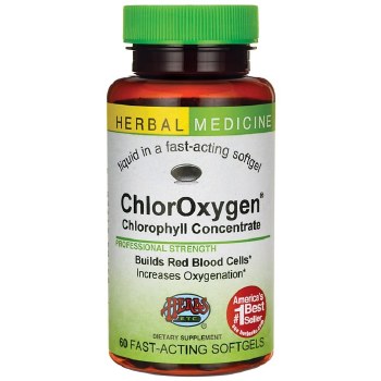 HERBS ETC. ChlorOxygen Chlorophyll Concentrate, 60 capsules