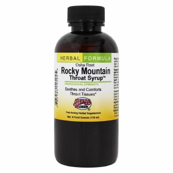 HERBS ETC Rocky Mountain Osha Root Throat Syrup 4oz