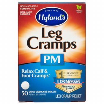 HYLAND'S Leg Cramps PM, 50 quick dissolving tablets